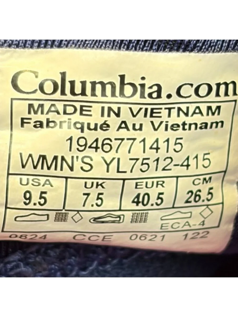 Columbia please review